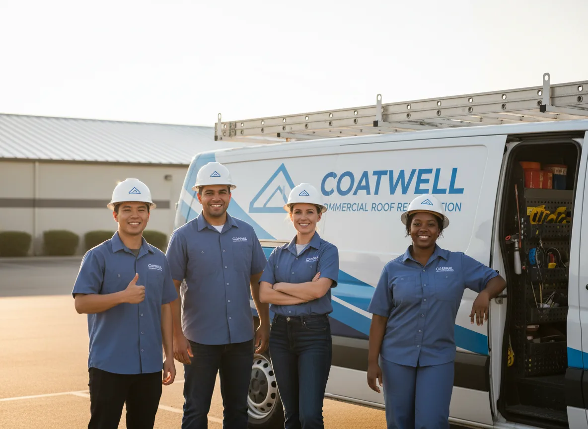 Commercial roof coating company in Dolph, AR